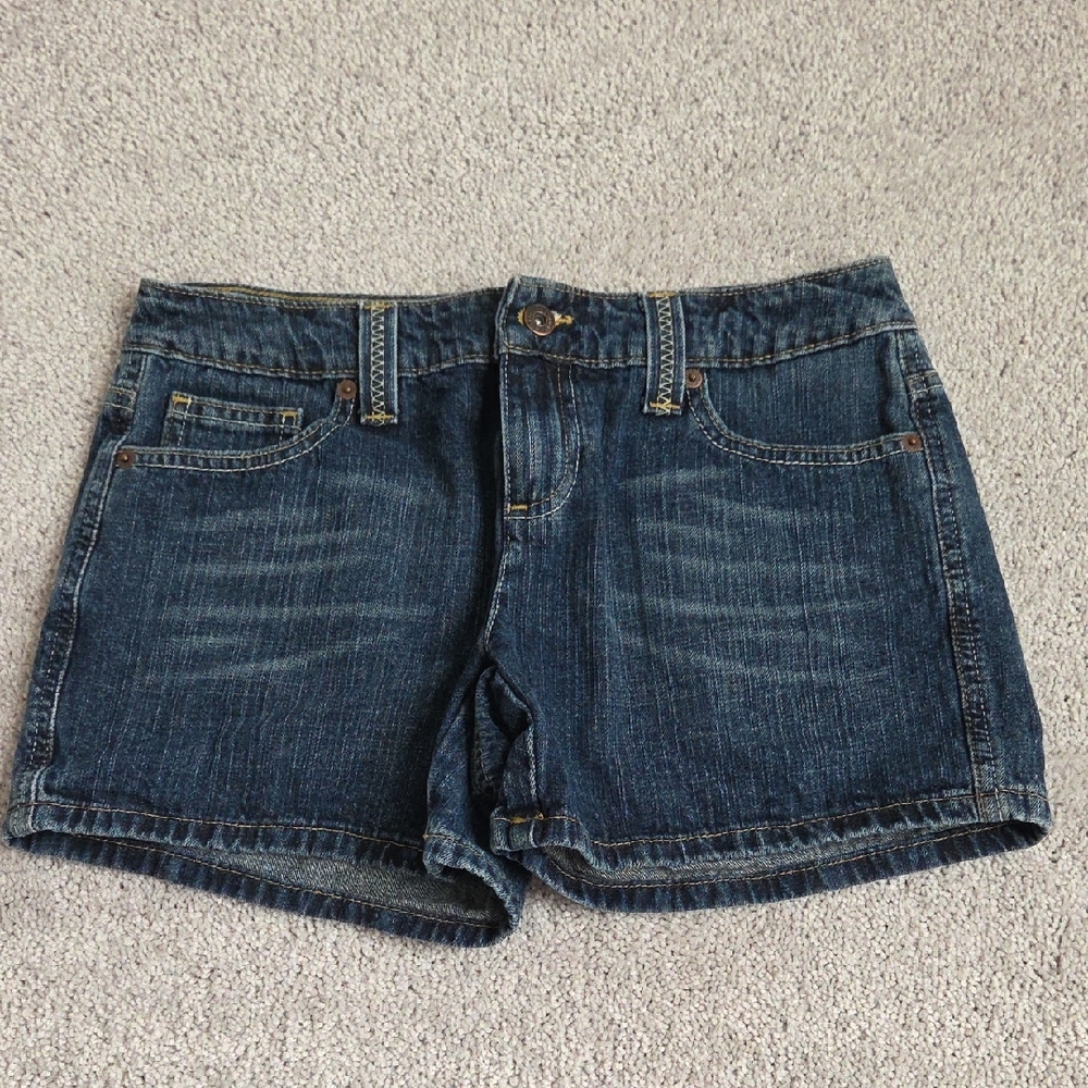 Vintage Tommy Hilfiger Dark Blue Denim Jean Shorts
